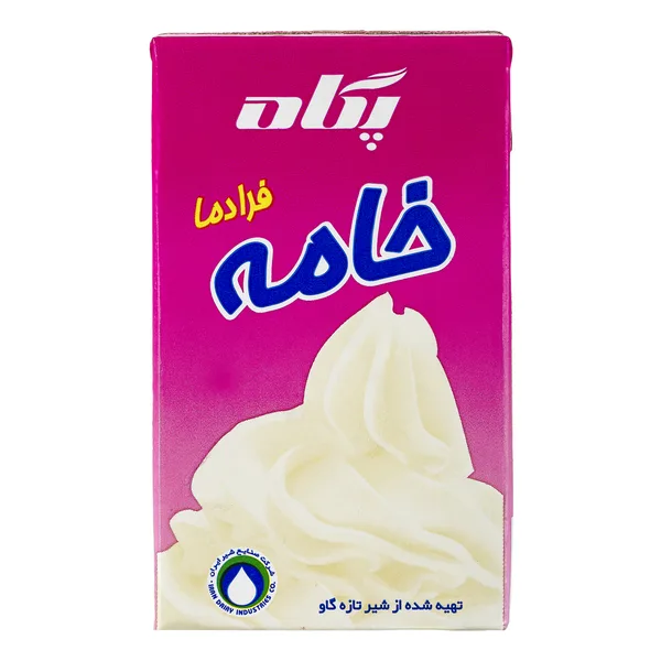 خامه پاکتی ۲۵۰ گرمی پگاه
