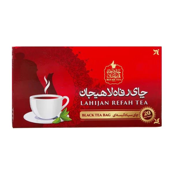 چای کیسه ای ۲۵ عددی داخلی رفاه