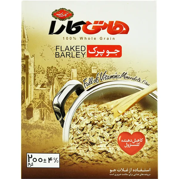 جو نیمه آماده پرک هاتی کارا گلستان 200 گرمی