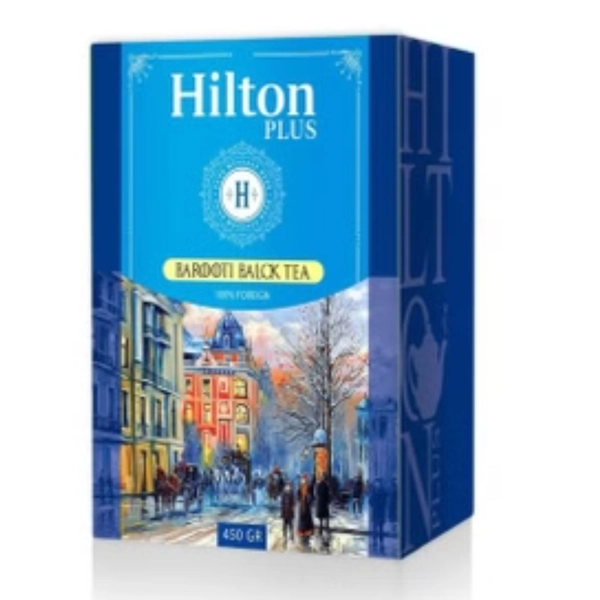 چای خارجی سیاه ارل گری هیلتون پلاس 450 گرم