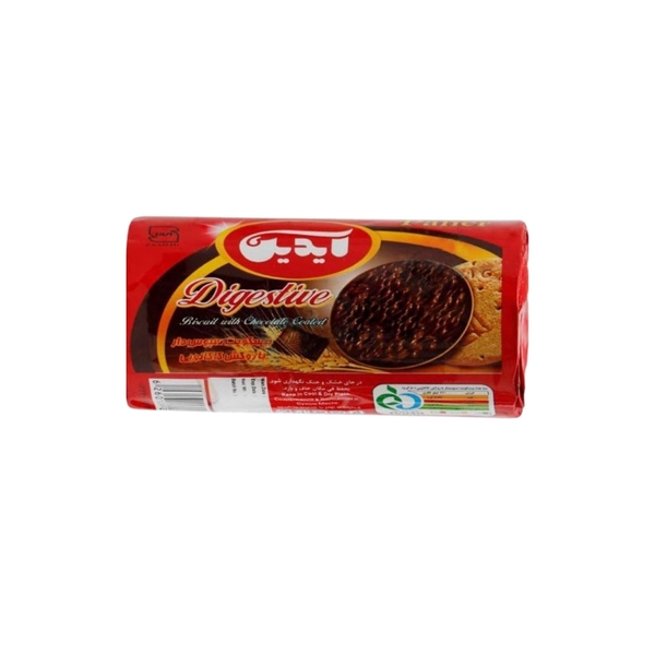 بیسکویت پانر دایجستیو شکلاتی آیدین - 145 گرم
