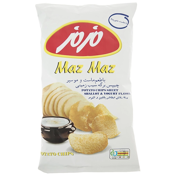 چیپس ماست و موسیر مزمز - 65 گرم