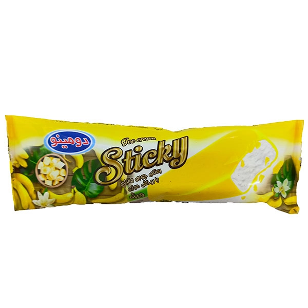 بستنی چوبی روکش موزی دومینو