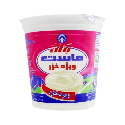 ماست ویژه لیوانی 5 درصد خزر پگاه - 900 گرم