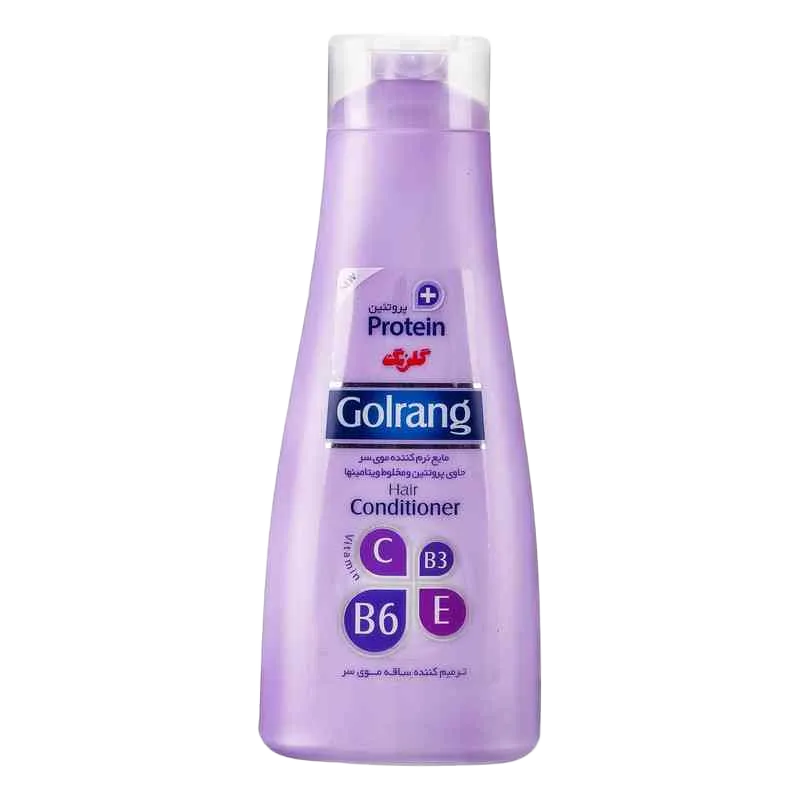 نرم کننده مو بنفش گلرنگ سری Plus Protein حجم 300 میلی لیتر