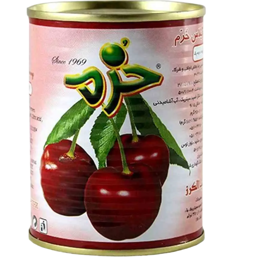 کمپوت گیلاس قوطی خرم - 350 گرم