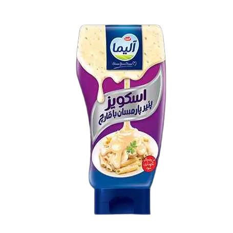 پنیر پارمسان قارچ اسکویز ۴۰۰ گرمی آلیما