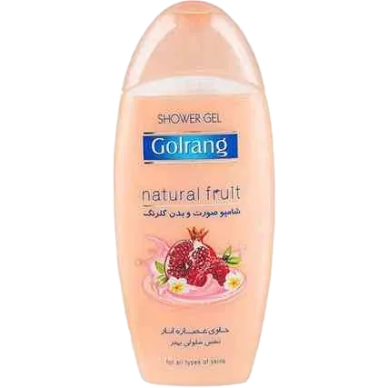 شامپو صورت و بدن گلرنگ حاوی عصاره انار 400 گرم