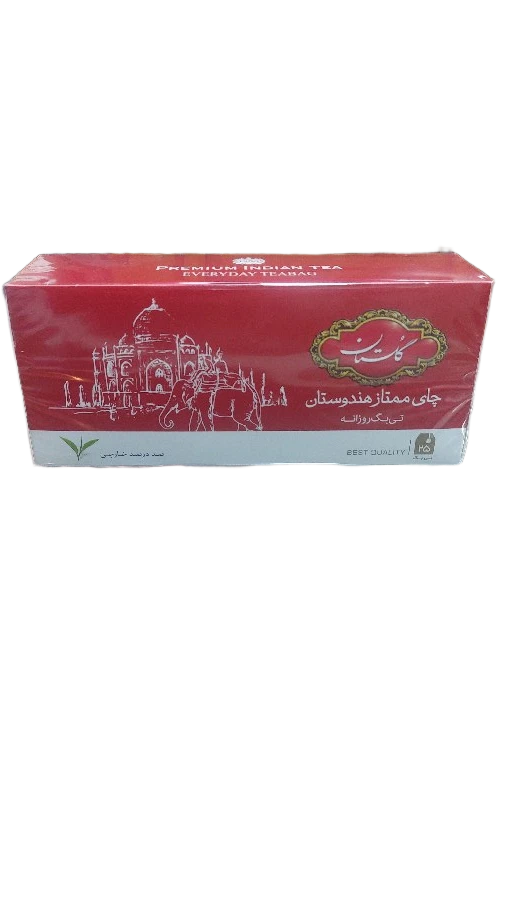 چای کیسه ای ممتاز هندوستان ۲۵ عددی گلستان