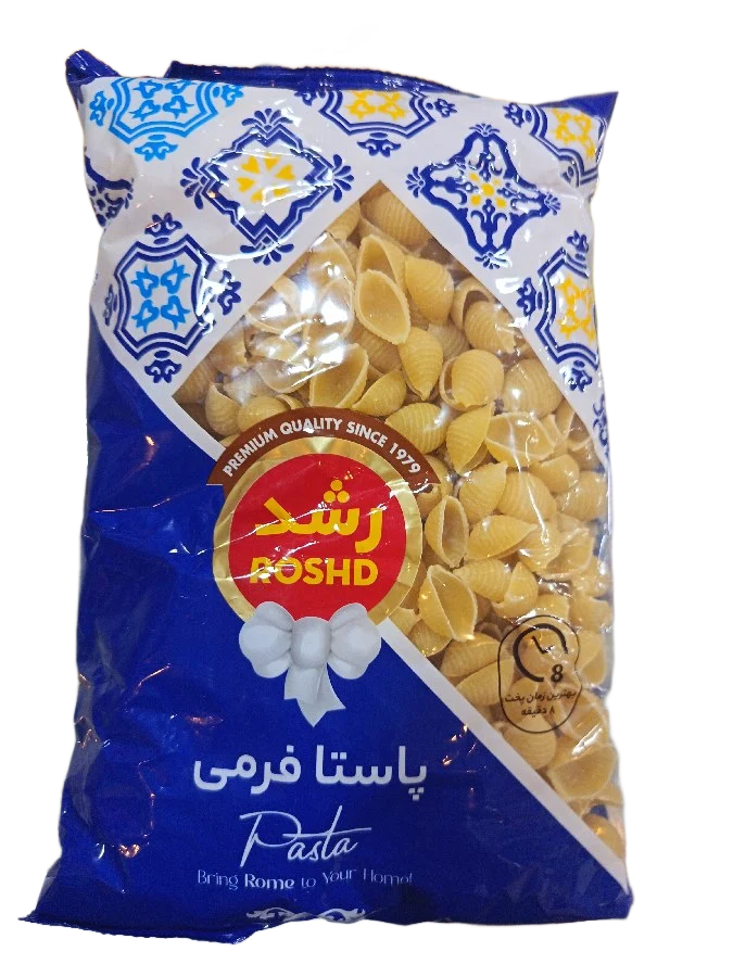 ماکارونی فرمی صدفی رشد 500 گرم