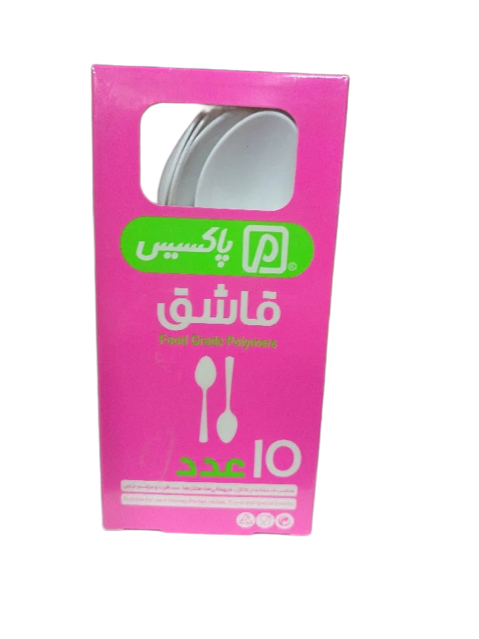 قاشق یکبار مصرف پاکسیس 10 عددی
