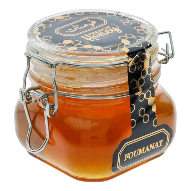 عسل ۶۰۰ گرمی شیشه ای فومنات