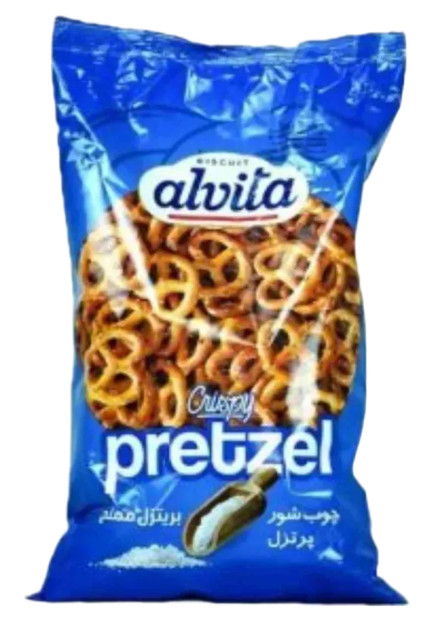 چوب شور ۲۶۰ گرمی پریتزل با طعم نمکی