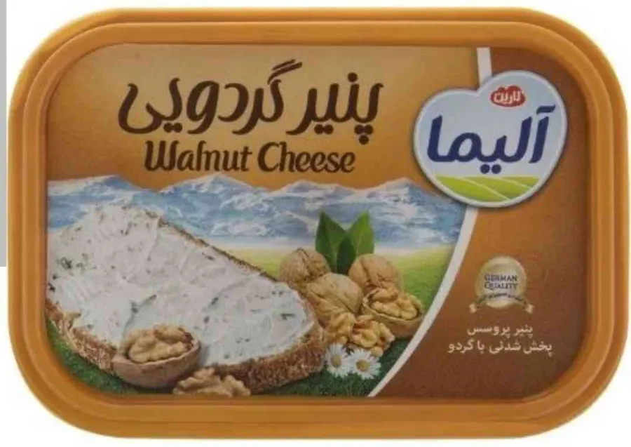 پنیر گردویی ۲۵۰ گرمی آلیما