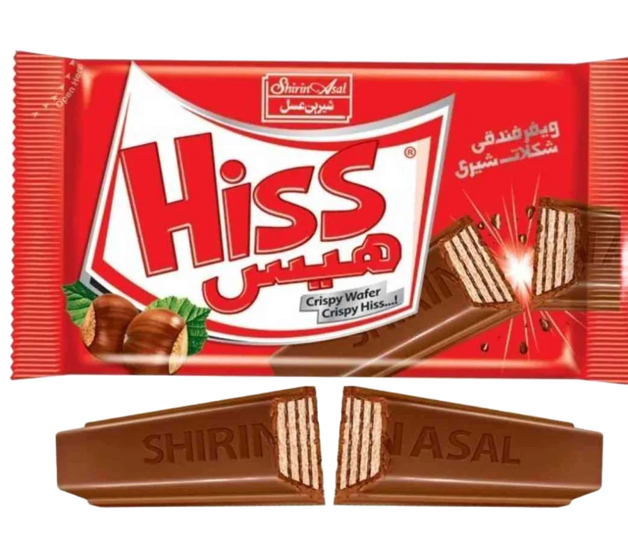 ویفر شکلاتی هیس ۴۰ گرمی