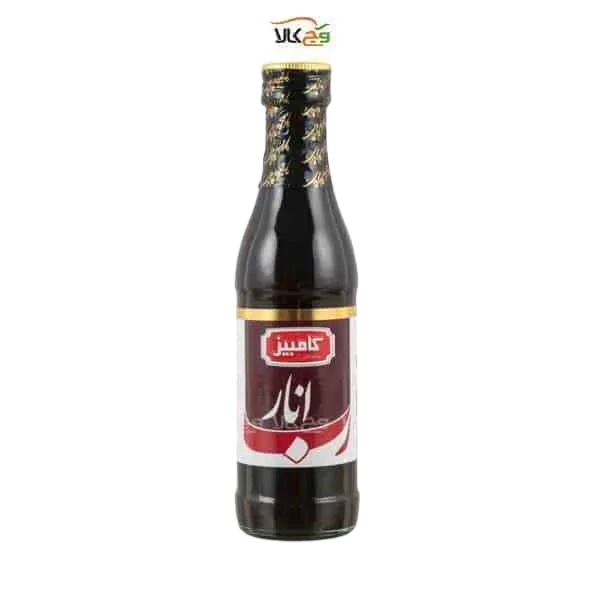 رب انار ۲۵۰ گرمی شیشه ای کامبیز